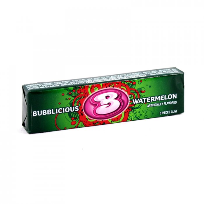 Bubblicious Watermelon Wave 5 pieces