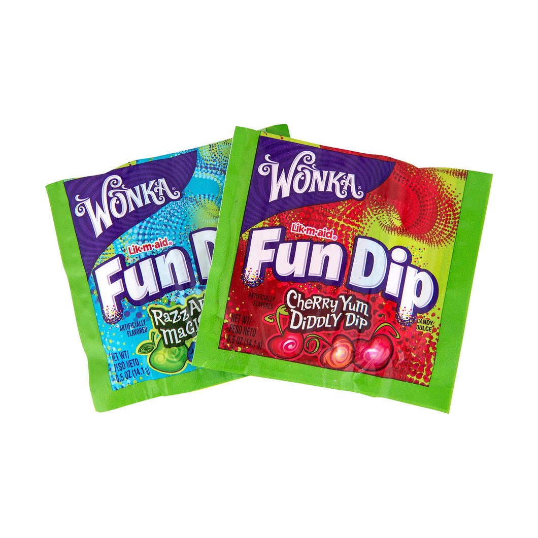 Wonka Lik-M-Aid Fun Dip 2/$1