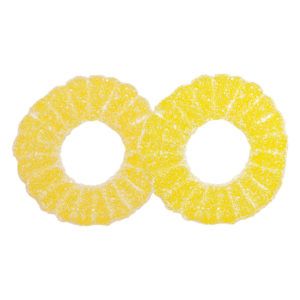 Gummy Pineapple Rings 4oz